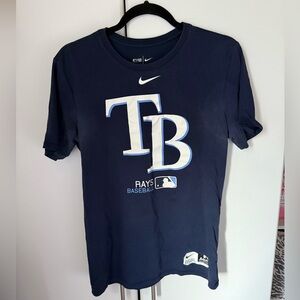Nike Navy Blue Tampa Bay Rays Short Sleeve Tee